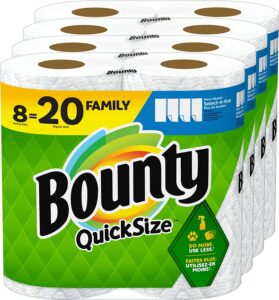 Image of Bounty Quick Size Paper Towels Review - Your Ultimate Home Cleaning Solution