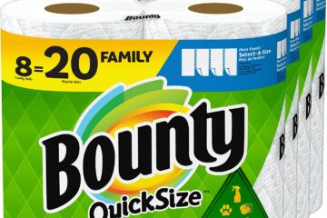 Image of Bounty Quick Size Paper Towels Review - Your Ultimate Home Cleaning Solution