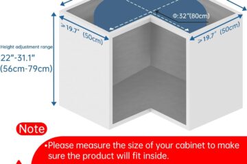 32'' Corner Cabinet Organizer